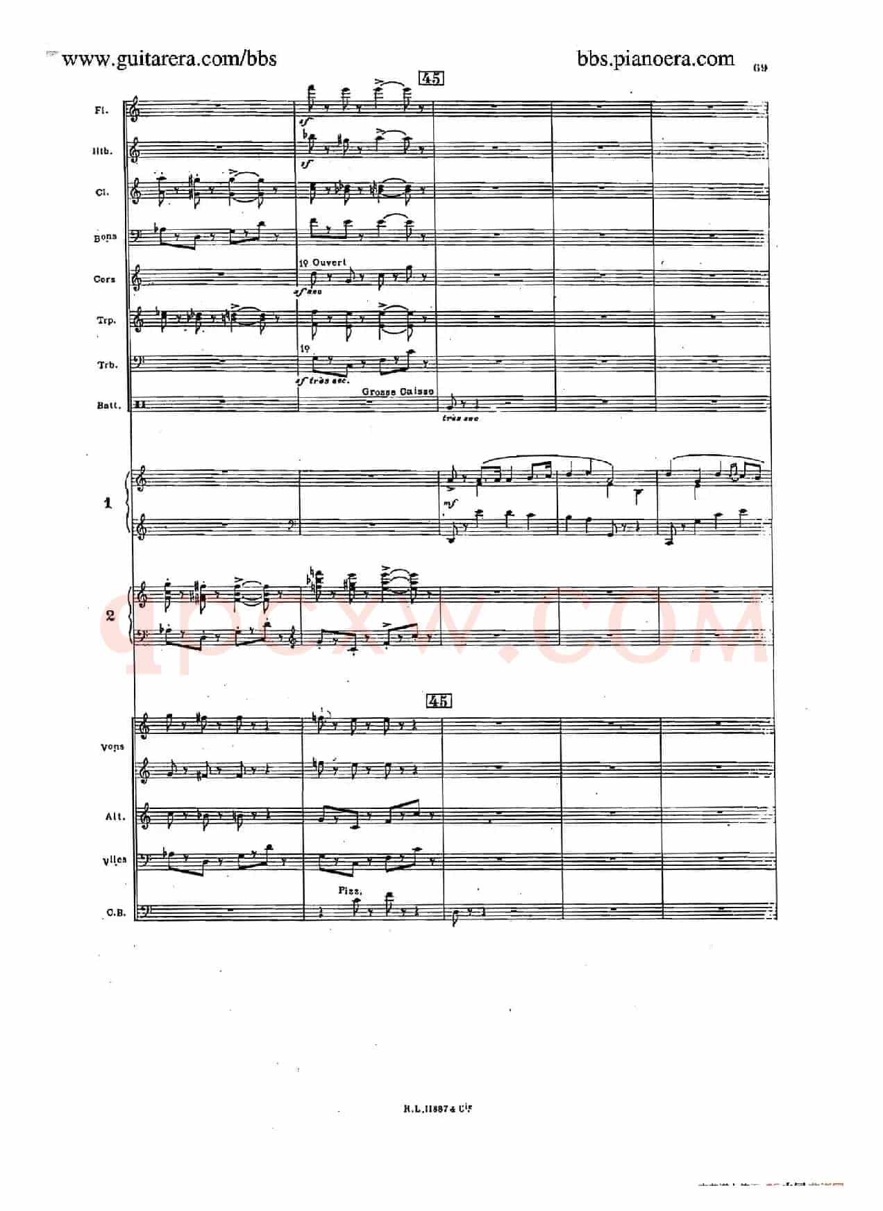 Concerto for 2 Pianos in d Minor(d小调双钢琴协奏曲·总谱)