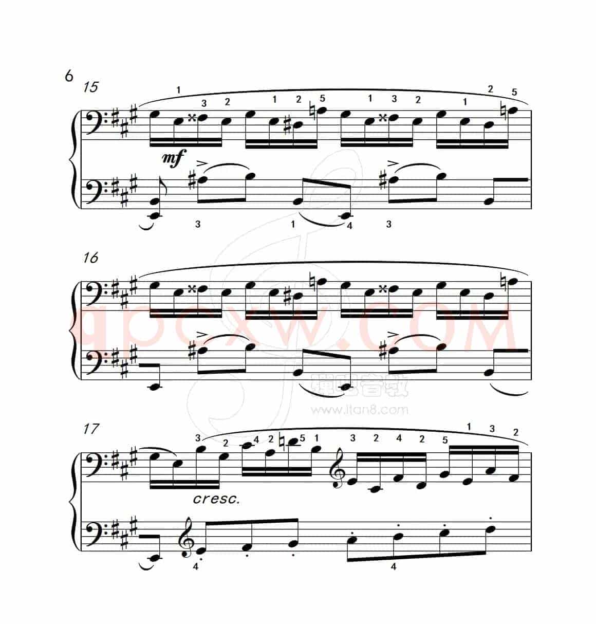 练习曲 40（克拉莫钢琴练习曲60首）