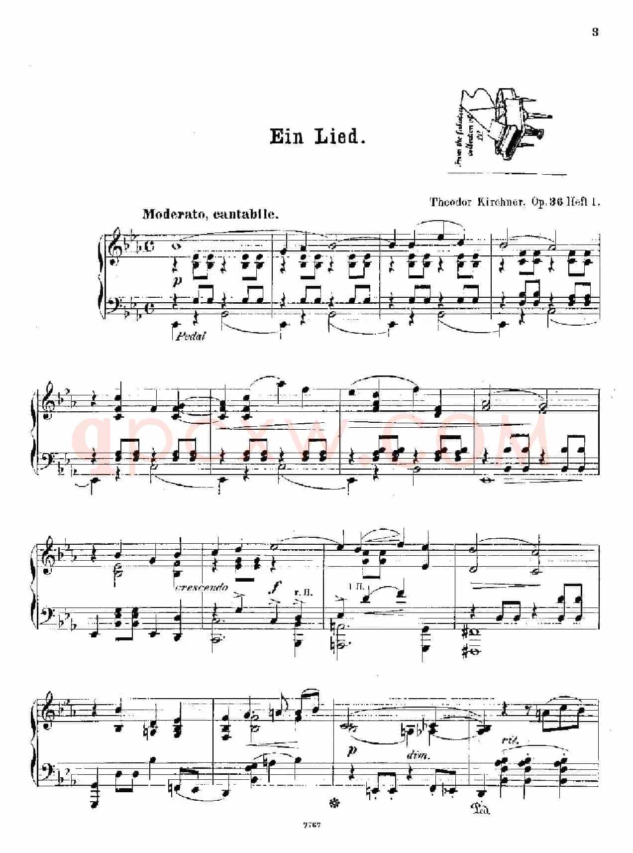 Phantasien Am Clavier Op.36(幻想曲集·第一首)