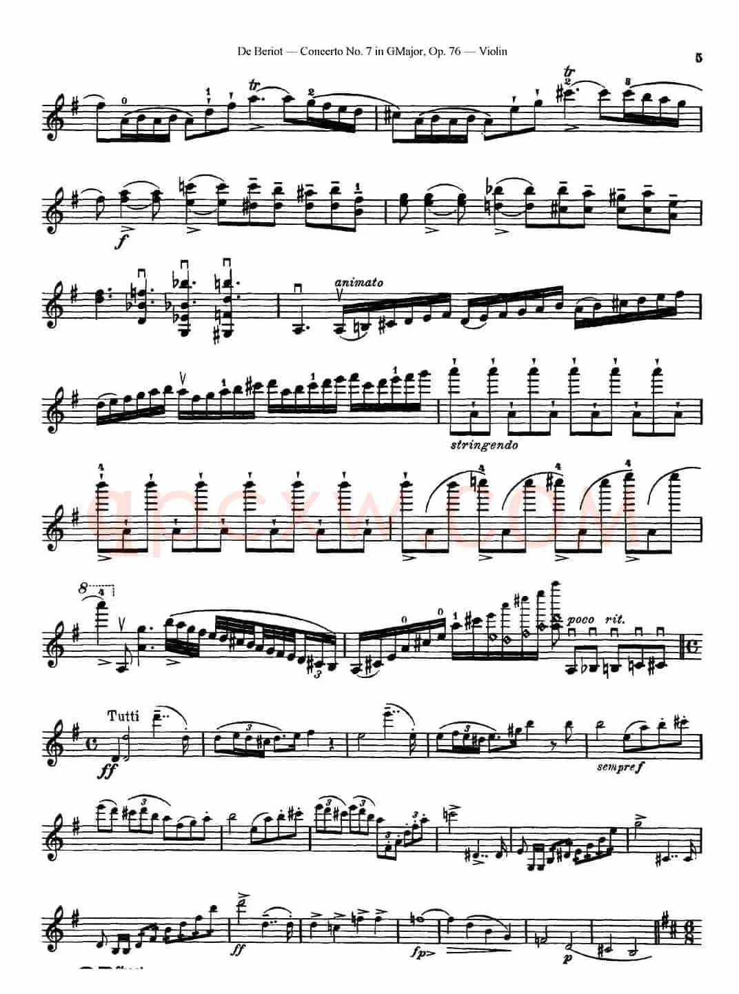 G大调第七协奏曲（Concerto No.7 in G Major）Op.76
