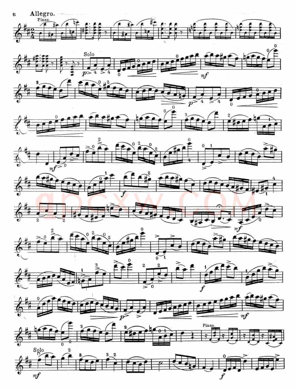 Concertino（O. Rieding,Op.25）