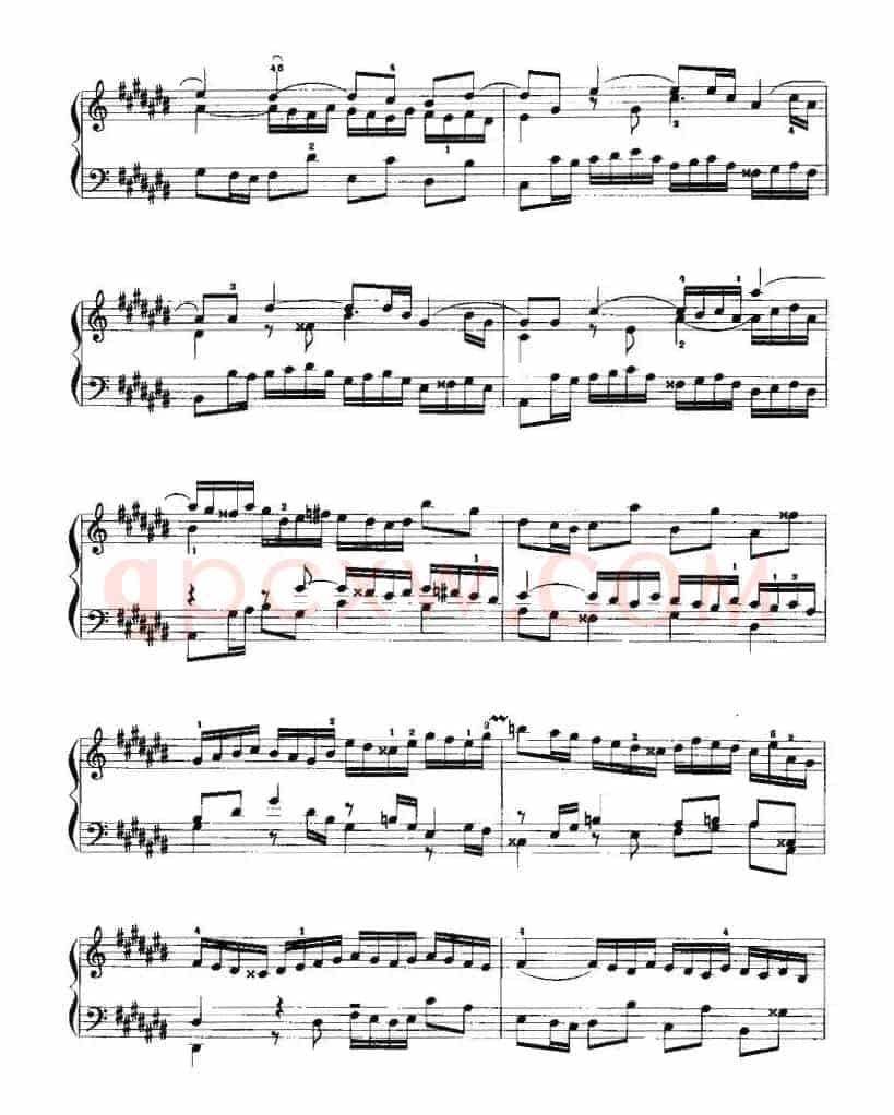 升C大调前奏曲
