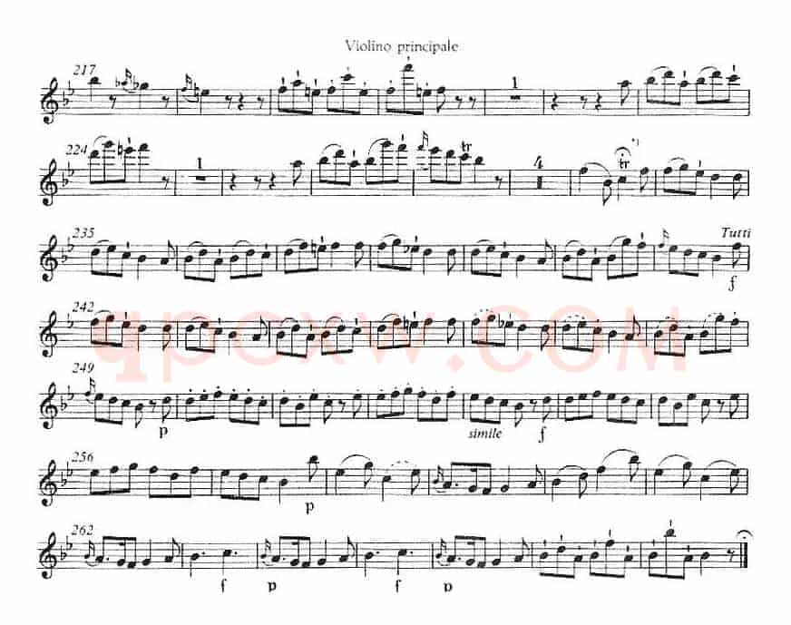 降B大调回旋曲