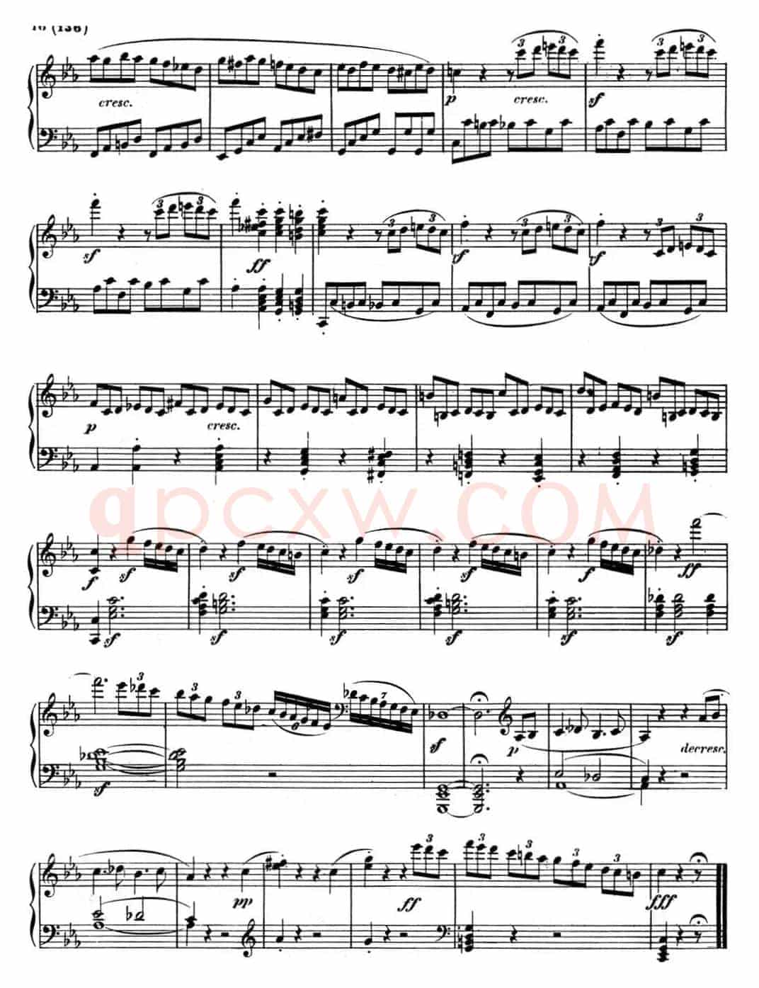 贝多芬钢琴奏鸣曲08 悲怆 C小调 Op.13 C minor