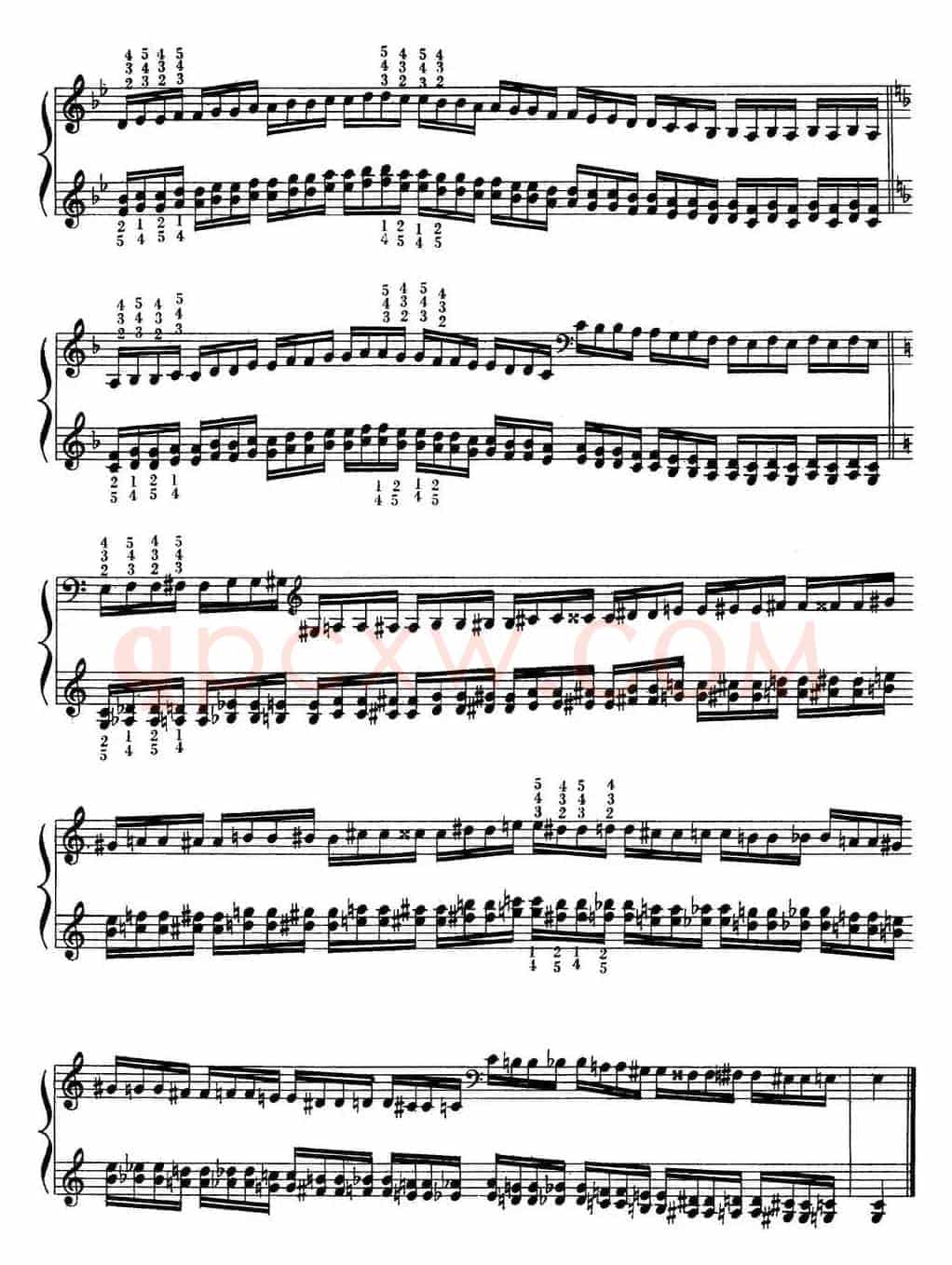 Technical Exercises S.146(李斯特钢琴技巧练习 BOOK Ⅴ)