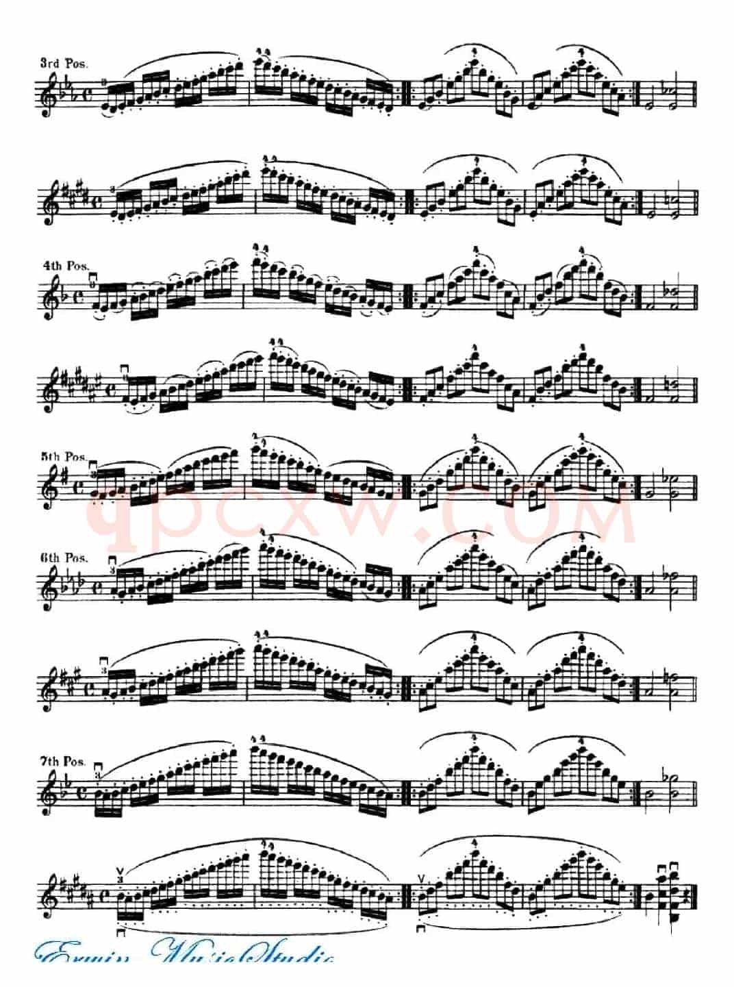 赫利美利《小提琴音阶练习》（Hrimaly《Scale Studies》）