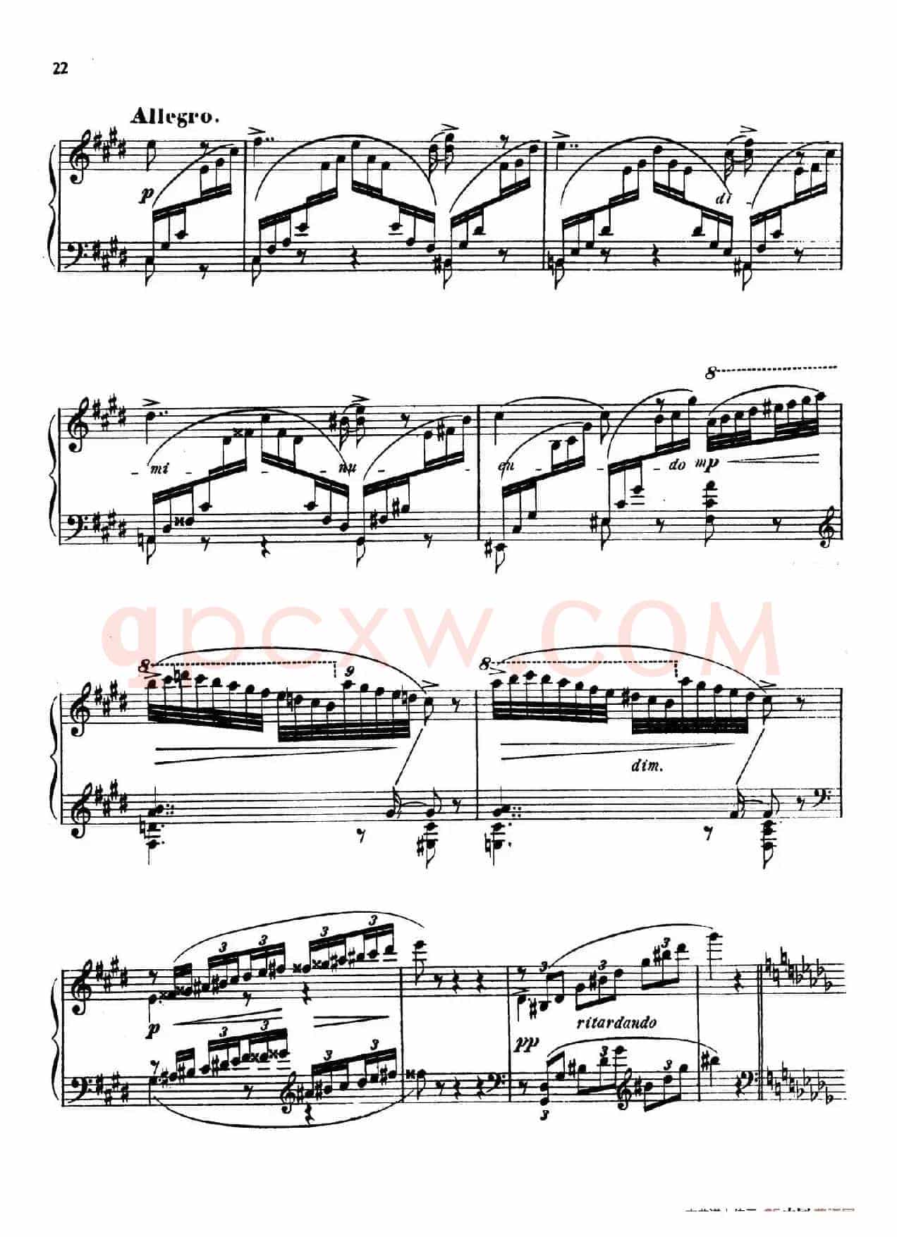 24 Characteristic Pieces Op.36(24首性格小品·4)