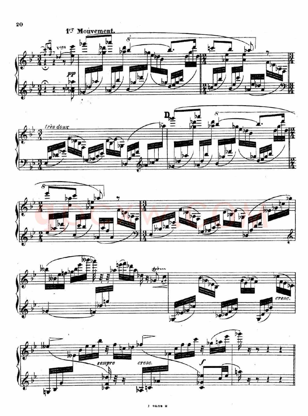 Symphony on a French Mountain Air Op.25(法国山歌交响曲·钢琴独奏·Ⅱ)