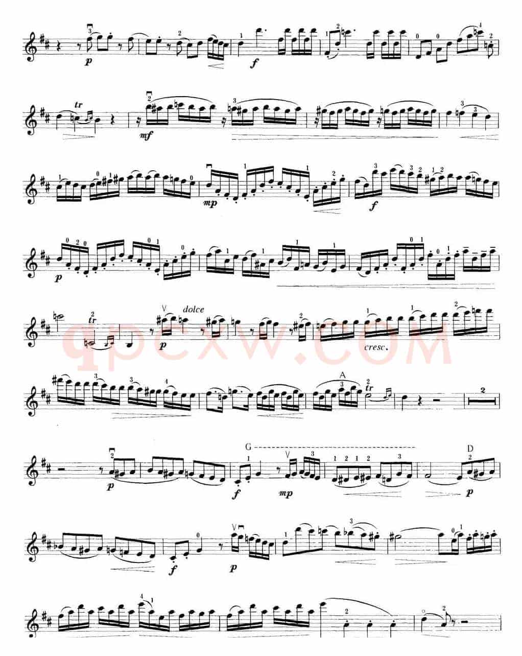 小提琴考级第八级：外国乐曲（7首）