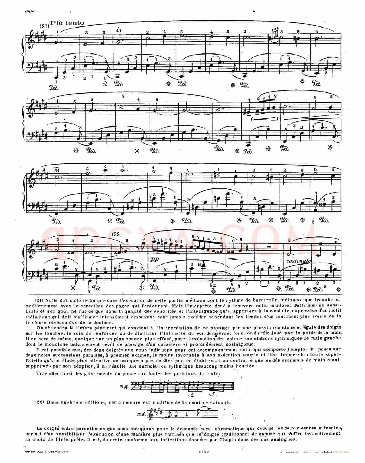 Scherzo No.4 in E Major Op.54(E大调第四谐谑曲·柯尔托教学版)