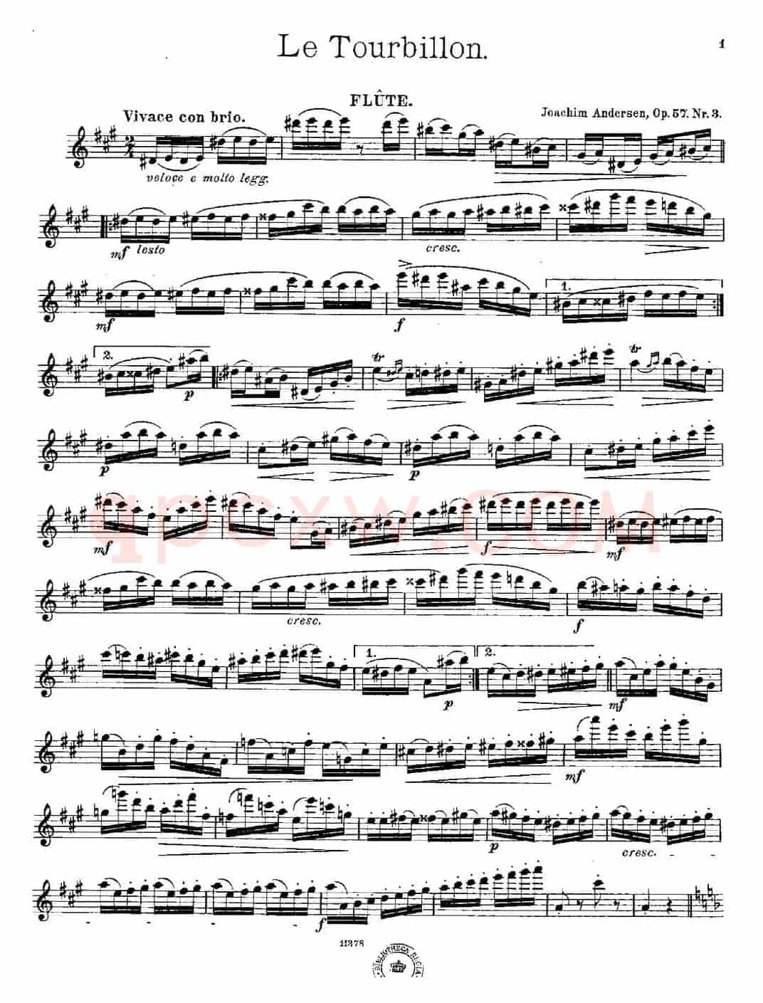 Le Tourbillon（Op.57 No.3）