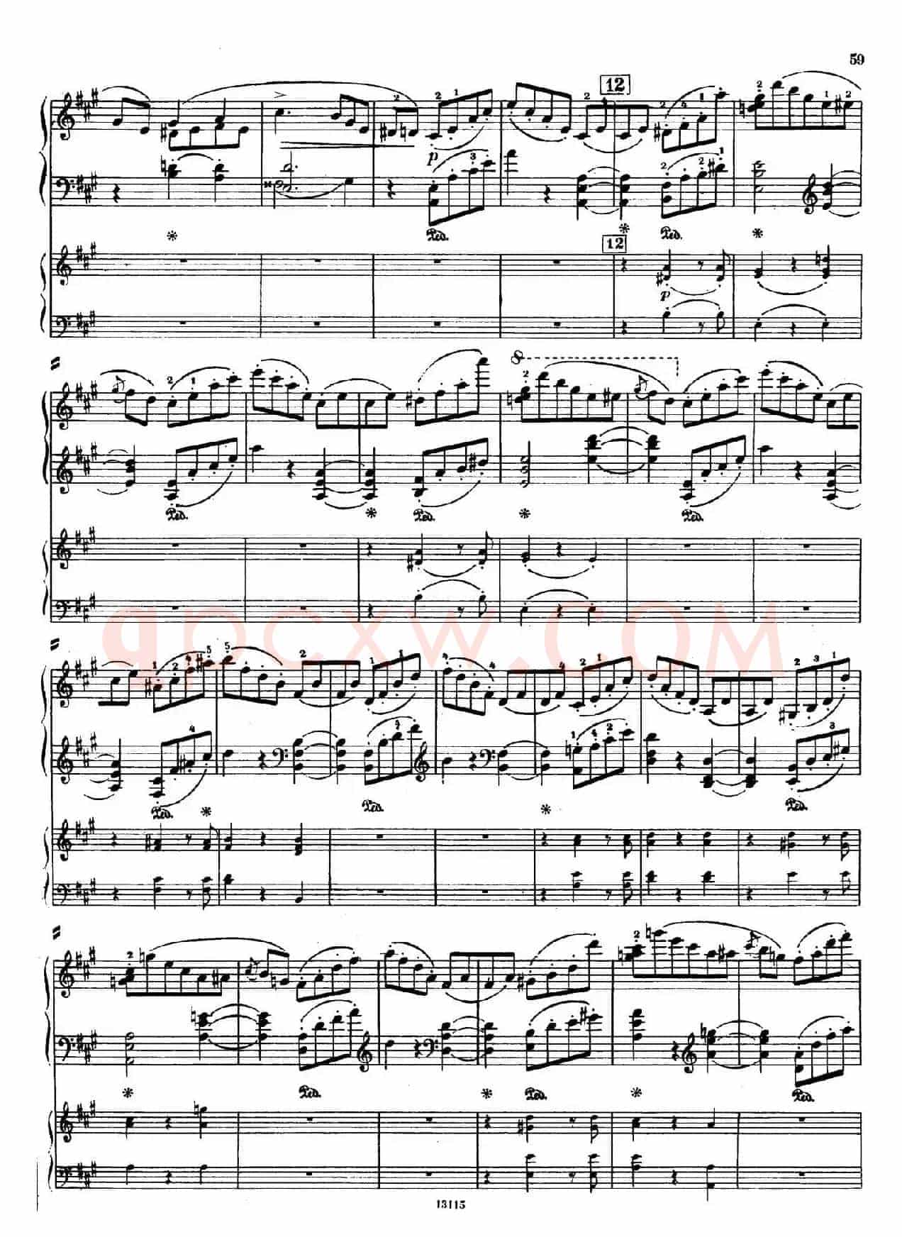 Piano Concerto in a Minor Op.54（a小调钢琴协奏曲·双钢琴）