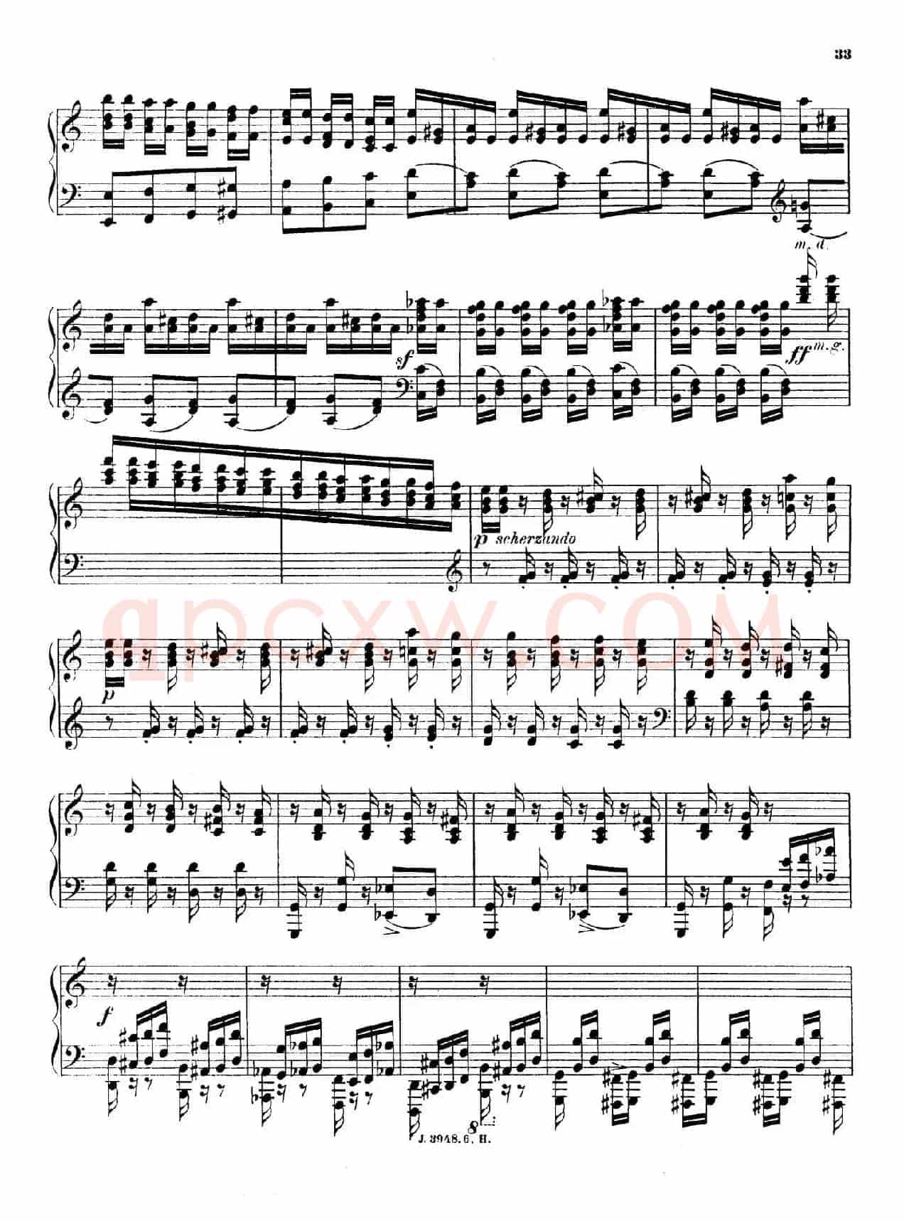 6 Etudes de Concert（6首音乐会练习曲·6）
