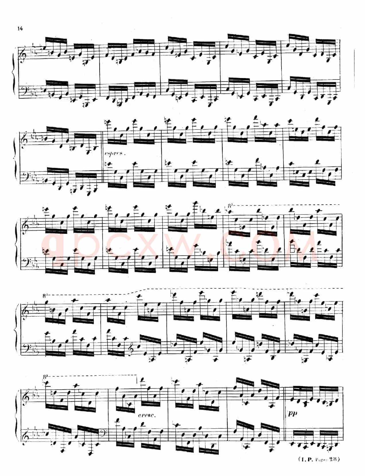3 Grandes Etudes Op.76 No.3(3首华丽练习曲·3)