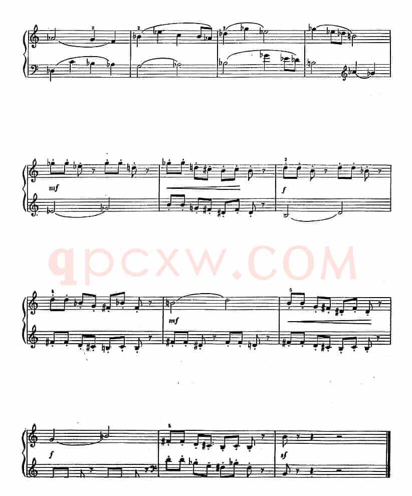 钢琴简易练习曲十六首（丁善德作品三十一号）