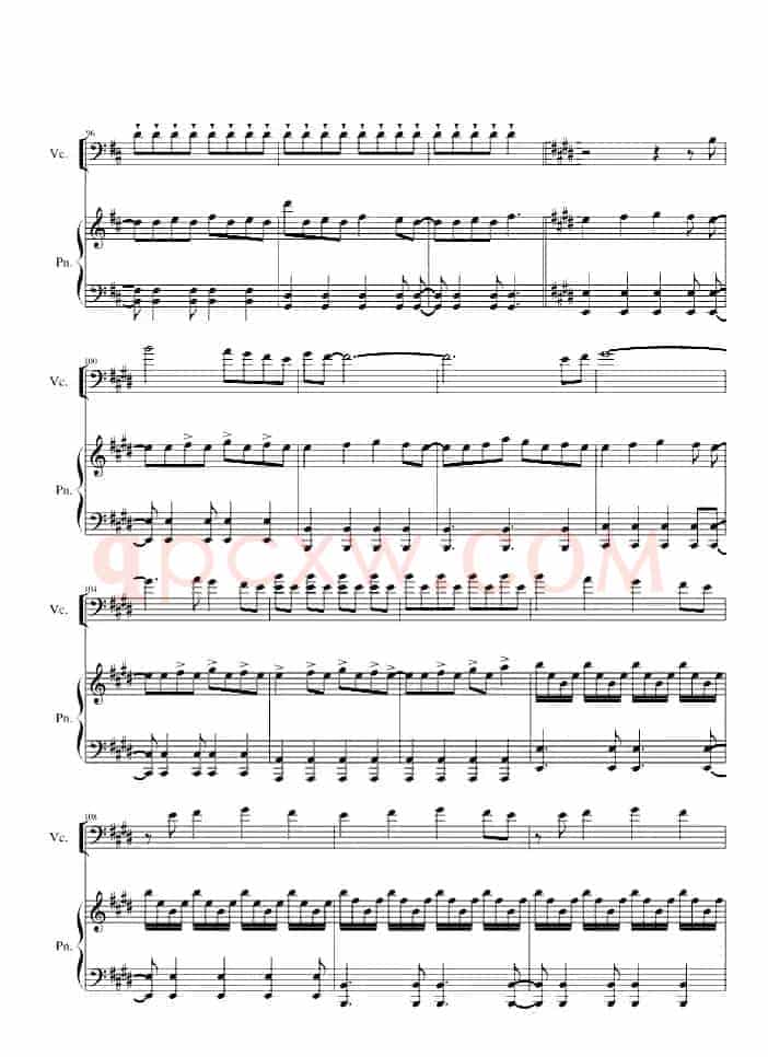 LOVE STORY MEETS VIVA LA VIDA（大提琴+钢琴）