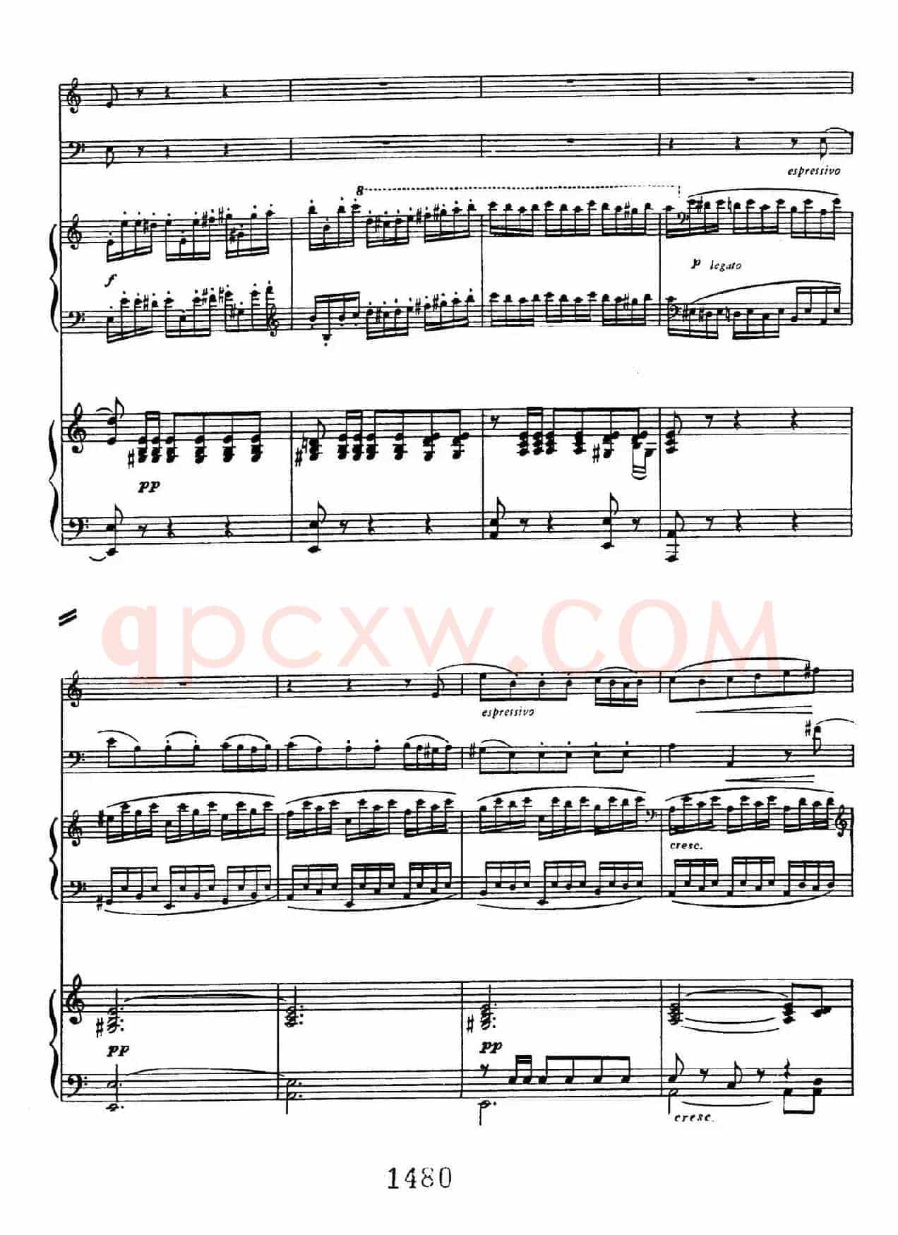 Triple Concerto in C Major Op.56(C大调三重协奏曲·双钢琴·Ⅲ)