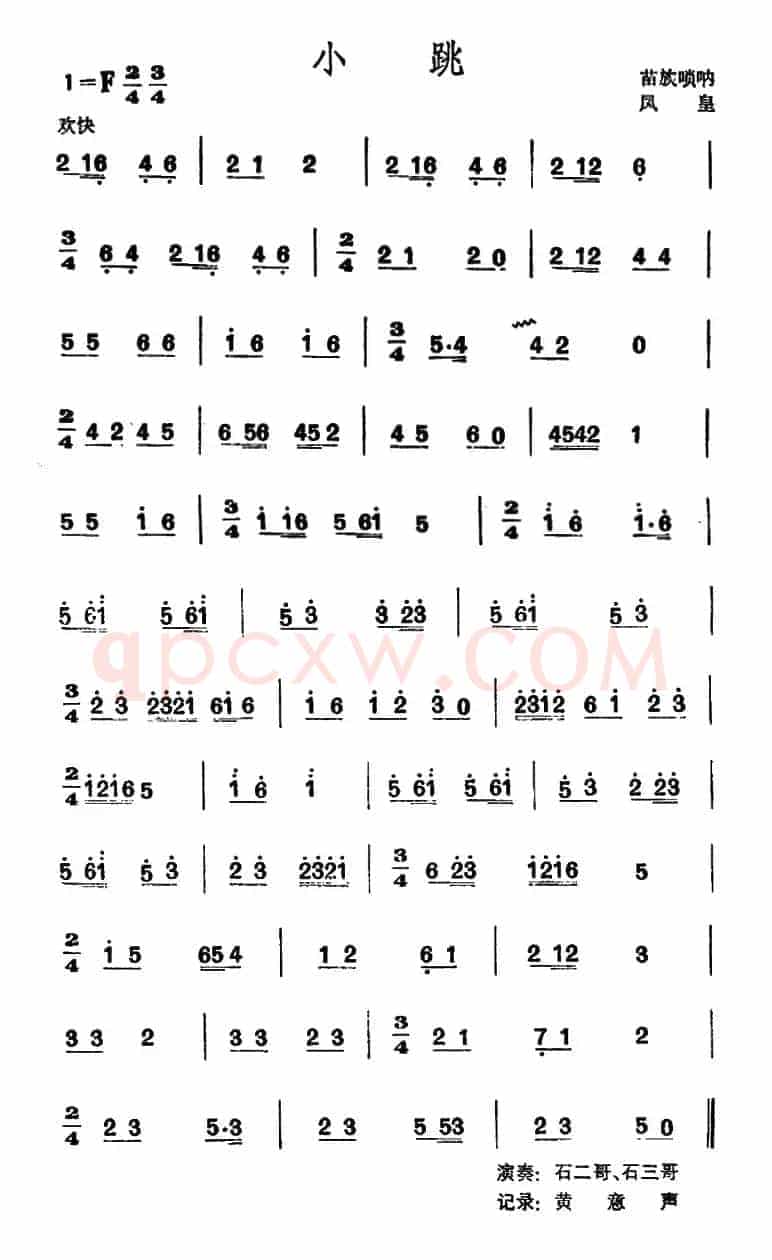 小跳 （苗族唢呐）