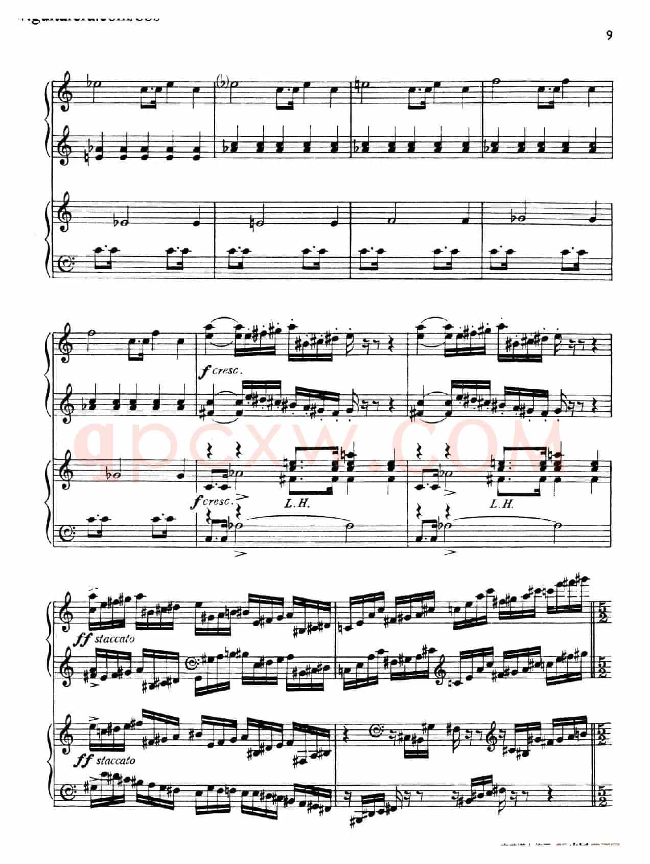 The Planets Op.32(双钢琴)(行星·第一乐章 火星—战争使者)