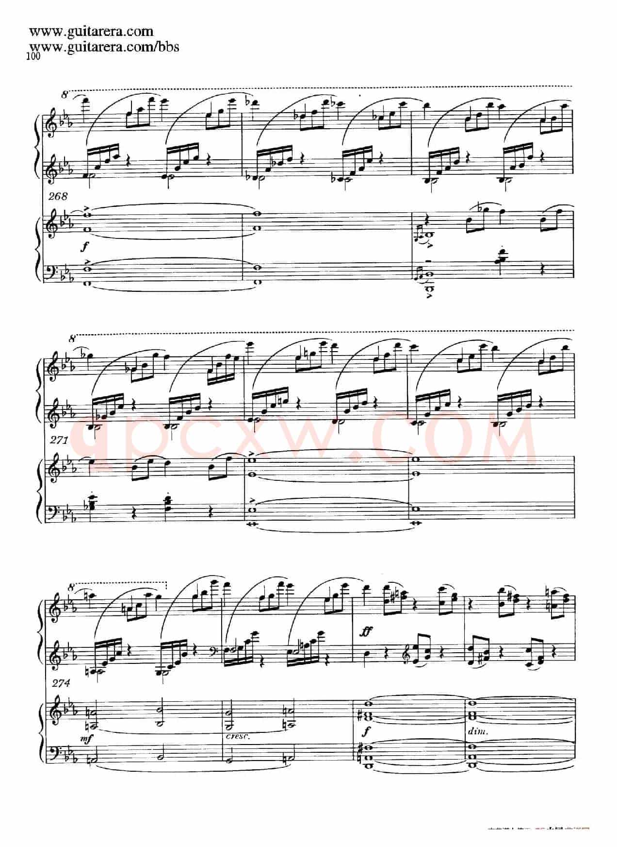 c小调第二钢琴协奏曲 Op.18(双钢琴·第三乐章)