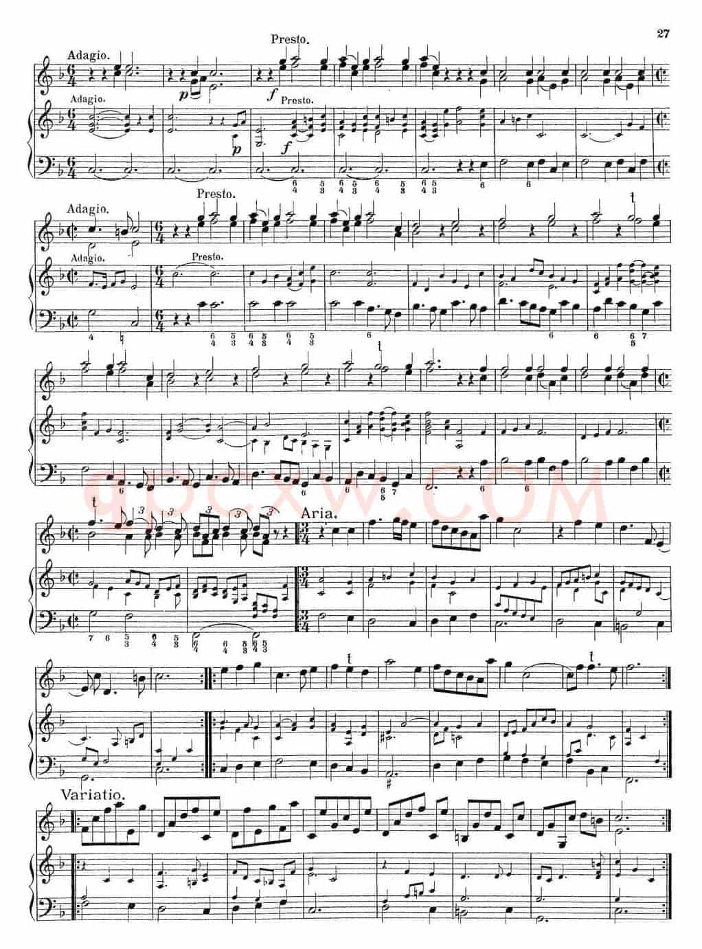 Biber Violin Sonata III（小提琴+钢琴伴奏）