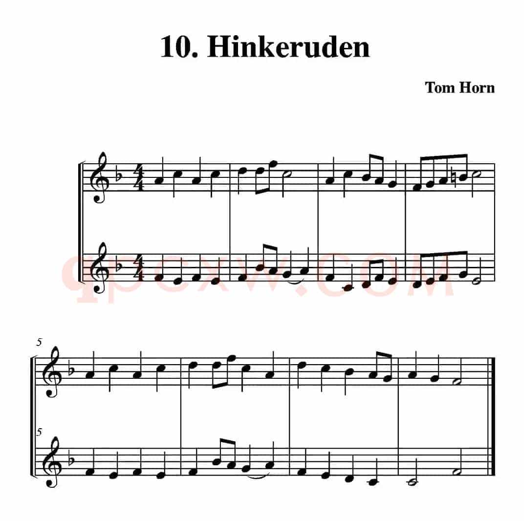 Hinkeruden（简易二重奏）