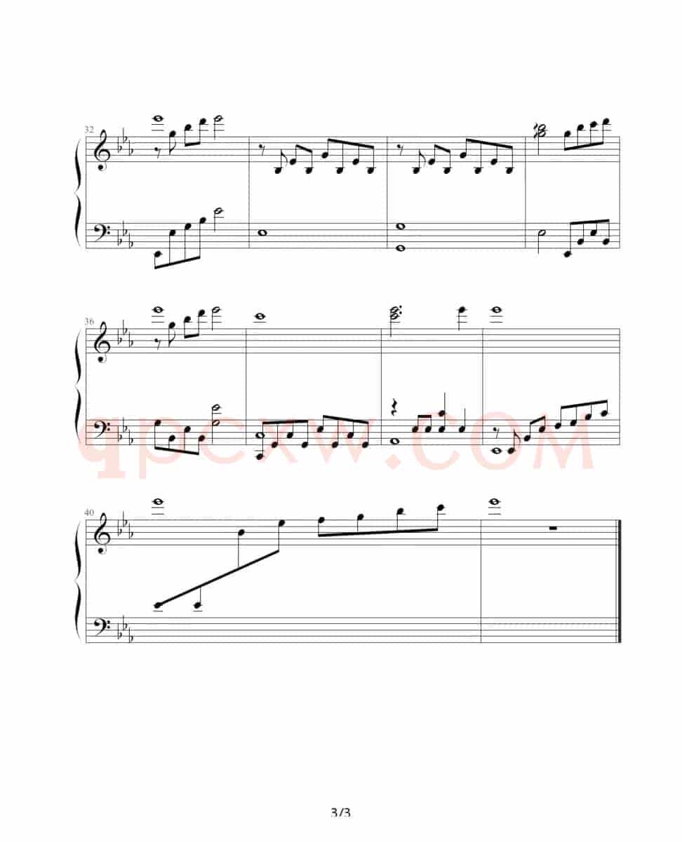 同一首歌（幸福编曲制谱版）