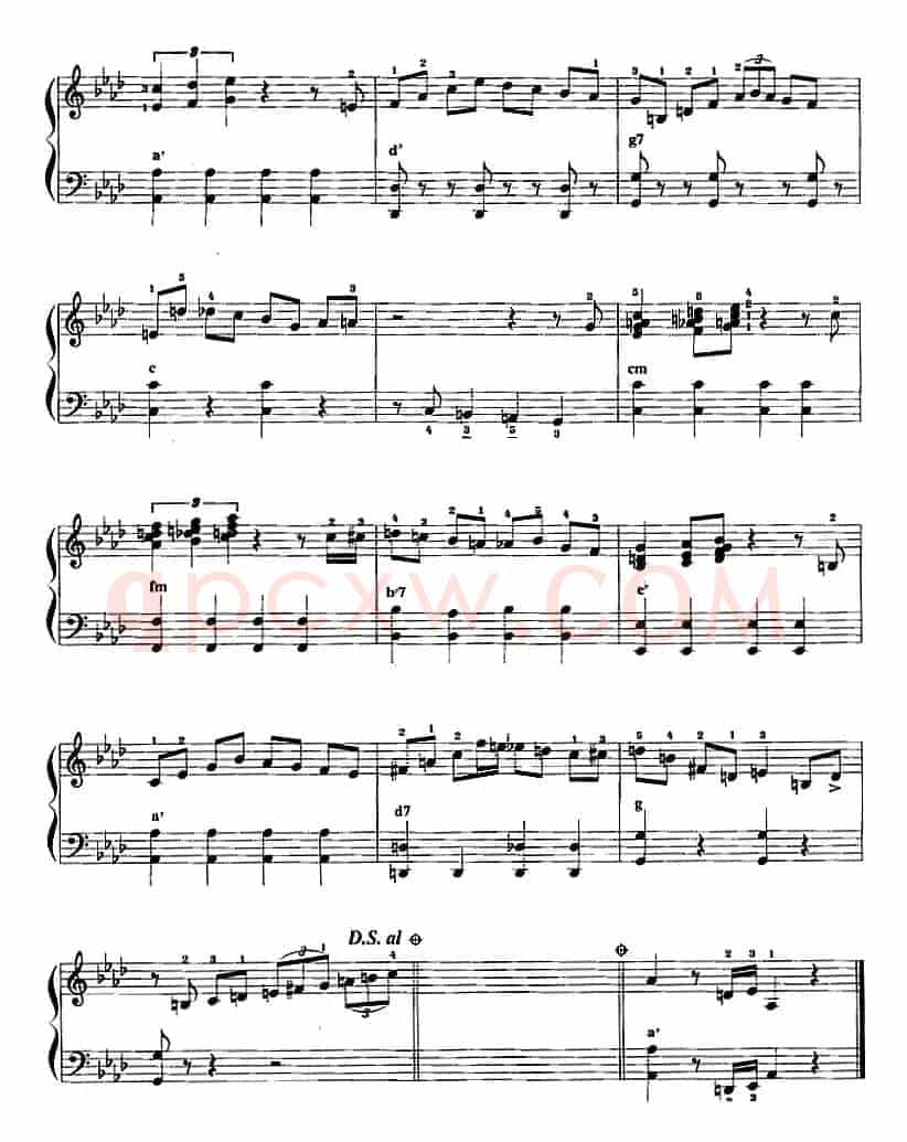 手风琴爵士乐曲：Our song 我们的歌