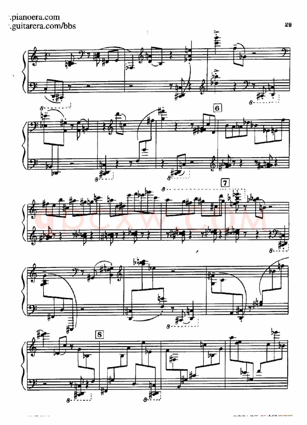 Piano Sonata（钢琴奏鸣曲· 第三乐章）