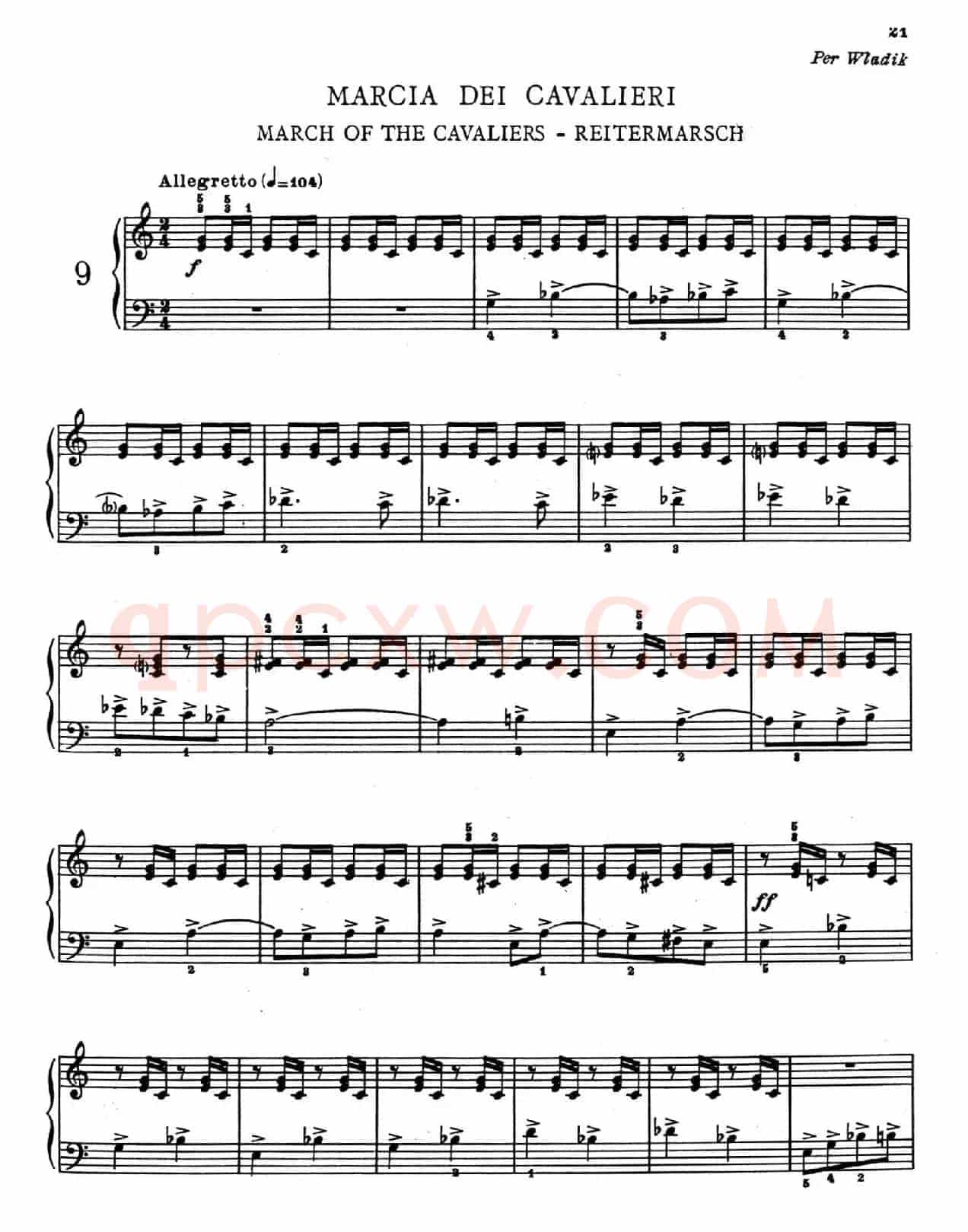 Children's Album Book 1 Op.62(儿童钢琴曲集·9)