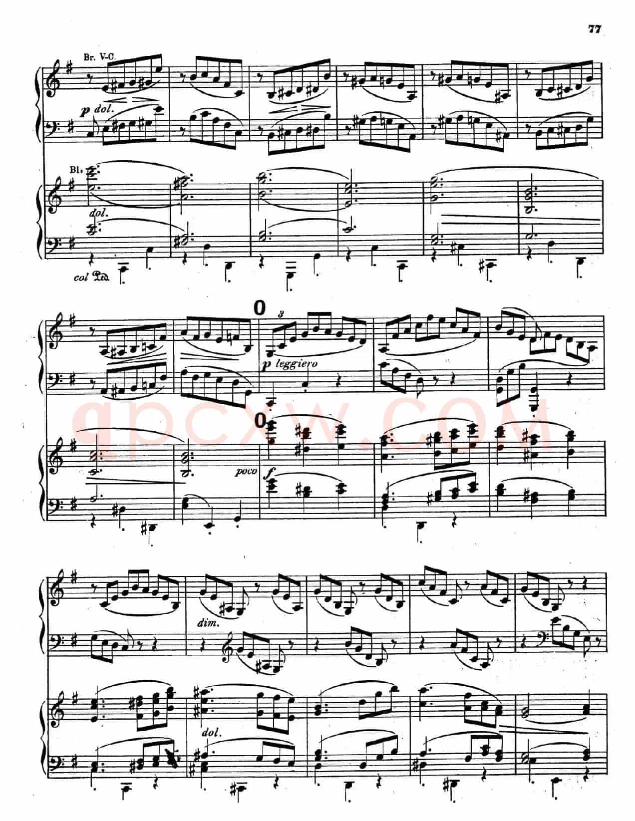 Symphony No.4 in e Minor Op.98(e小调第四交响曲·双钢琴)