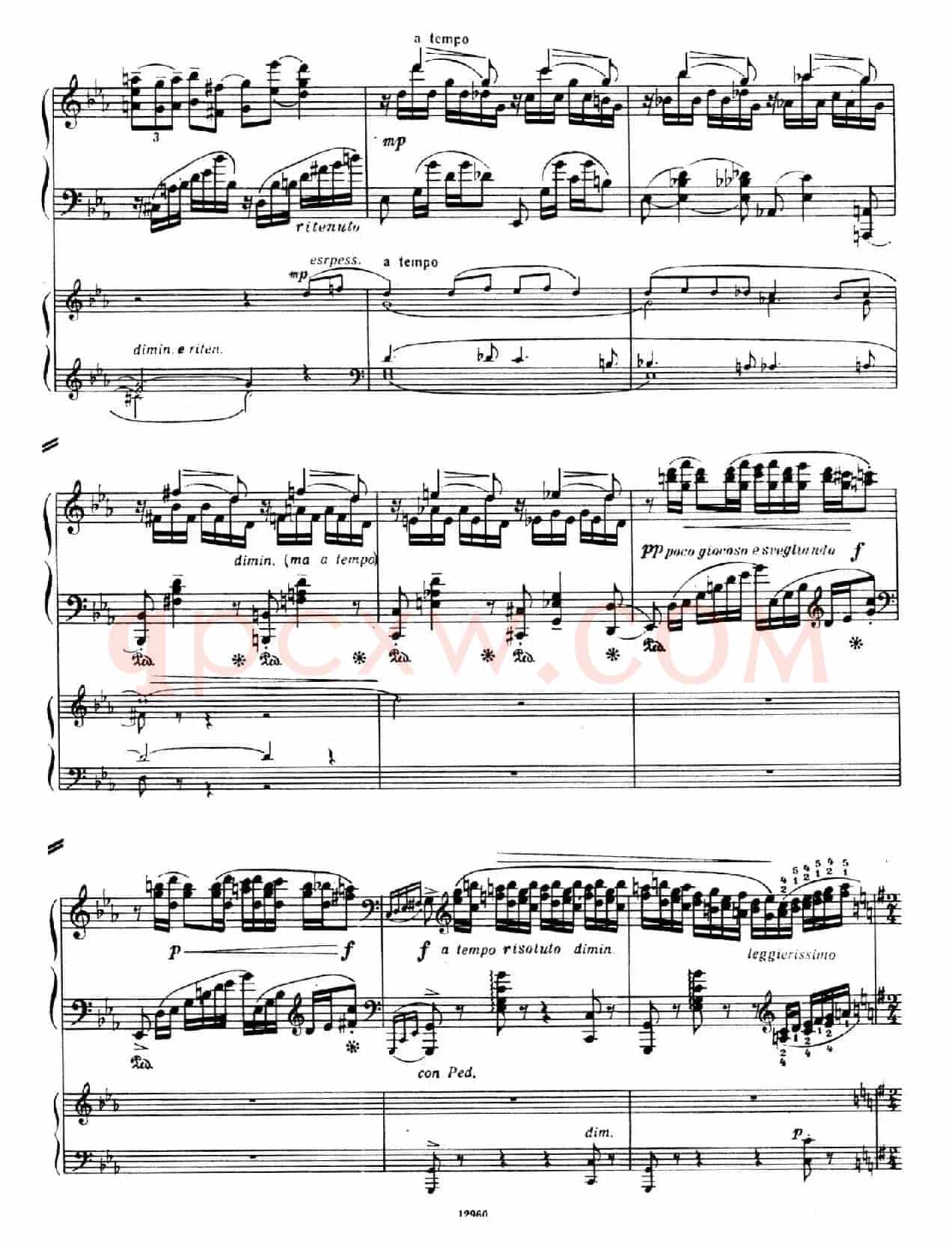 Piano Concerto No.2 in c Minor Op.50(c小调第二钢琴协奏曲·Ⅰ·双钢琴)