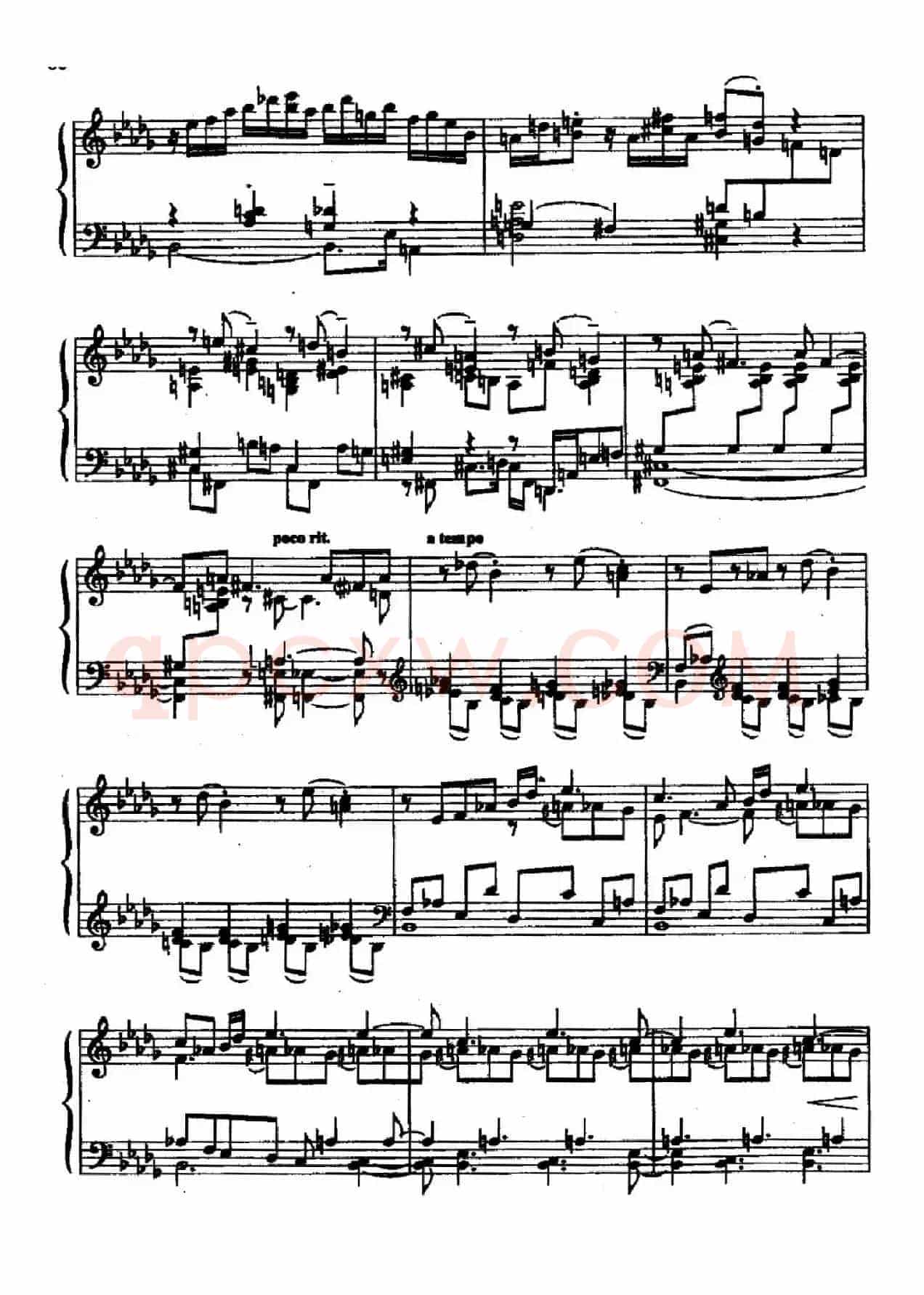 24 Preludes and Fugues Op.82（24首前奏曲与赋格·22）