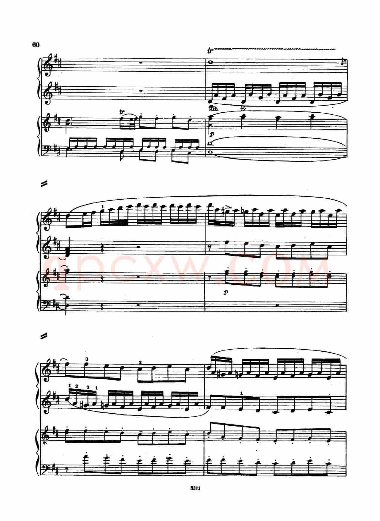 Concerto no 5 K 175 - 2 Piano（Ⅰ）