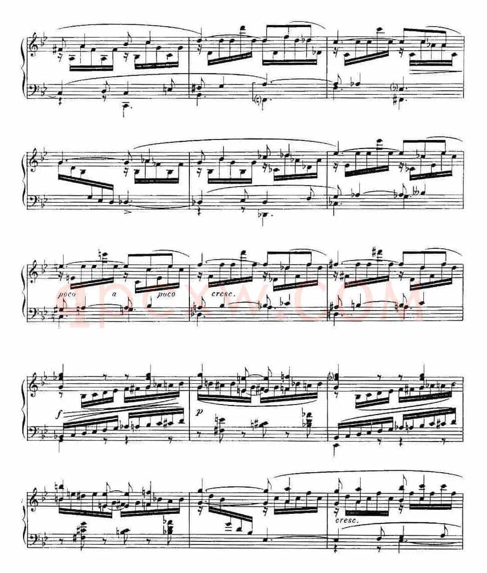 福雷13首船歌：Barcarolle No·11 in G min, Op·105