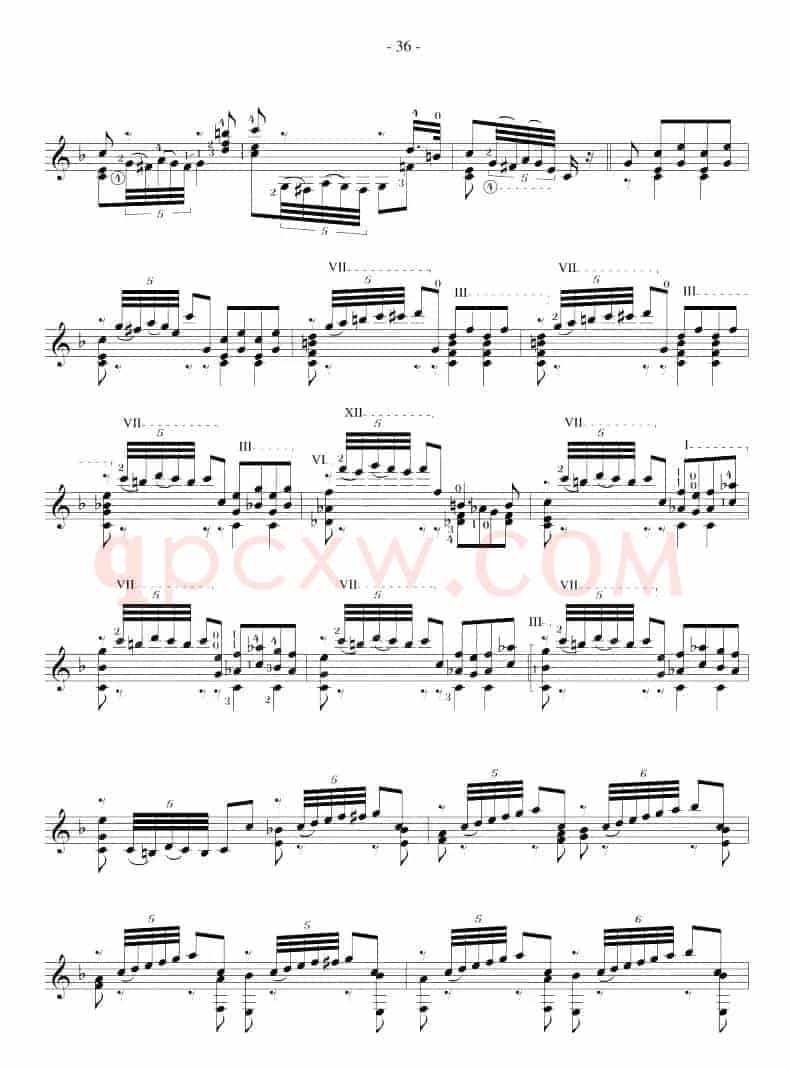 Sor-Coste《26 Studies》（STUDY 20）