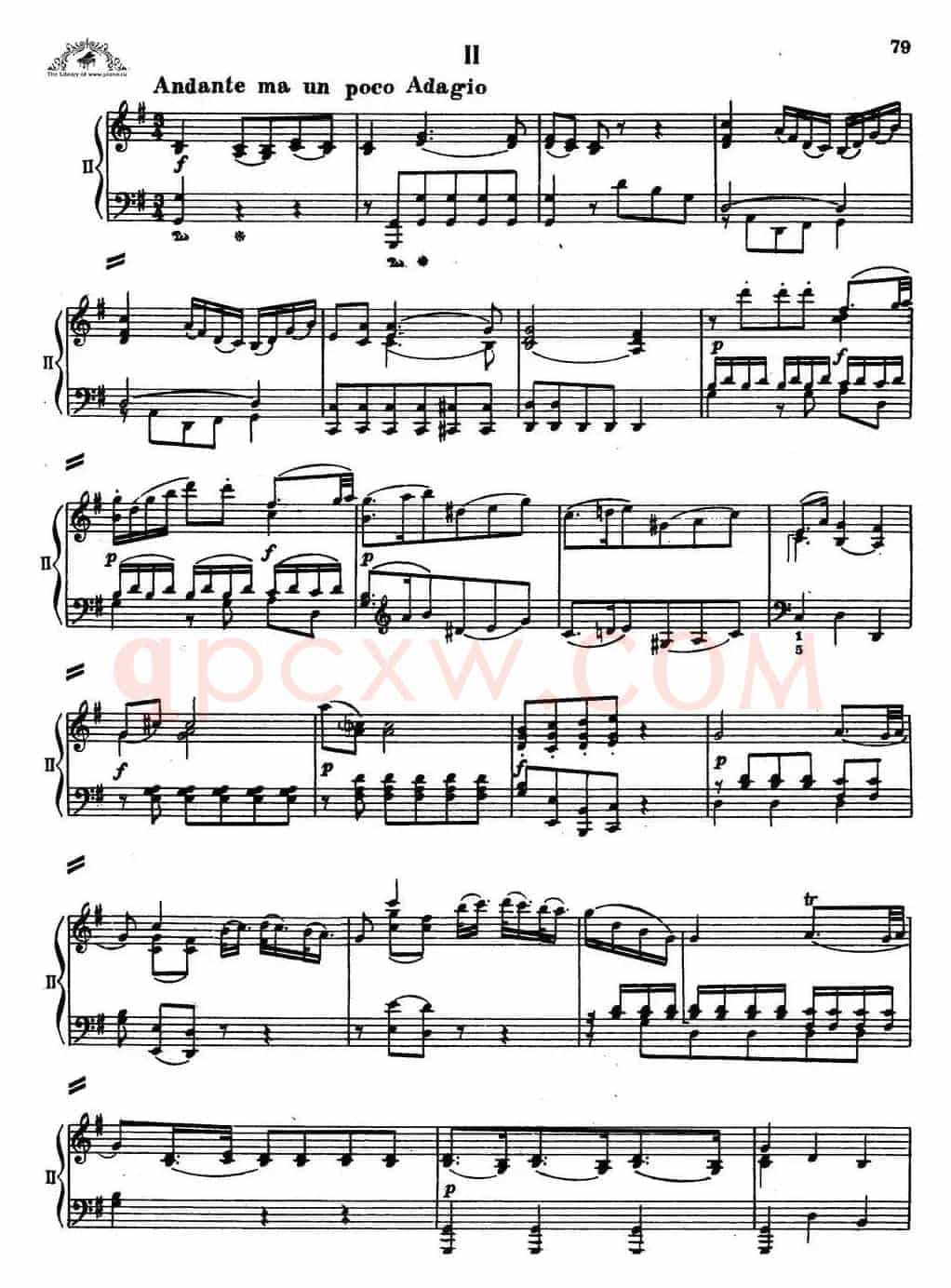二十八部钢琴协奏曲 No.5（P31-45）