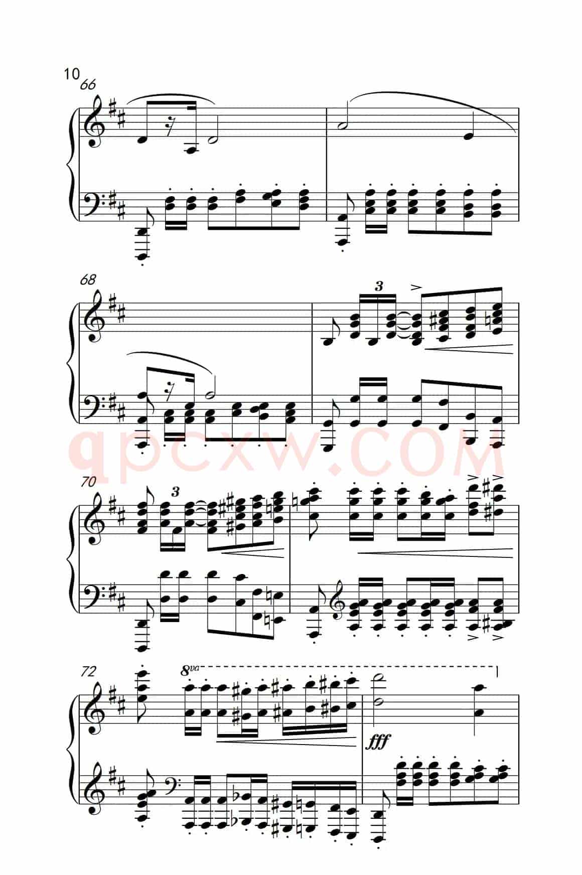 bA大调波兰舞曲