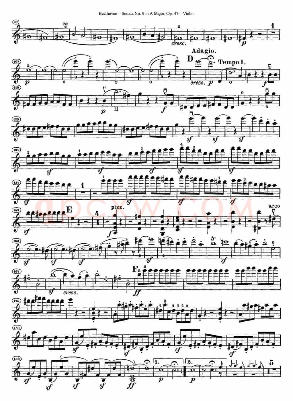 Violin Sonata No.9 in A Major Op.47
