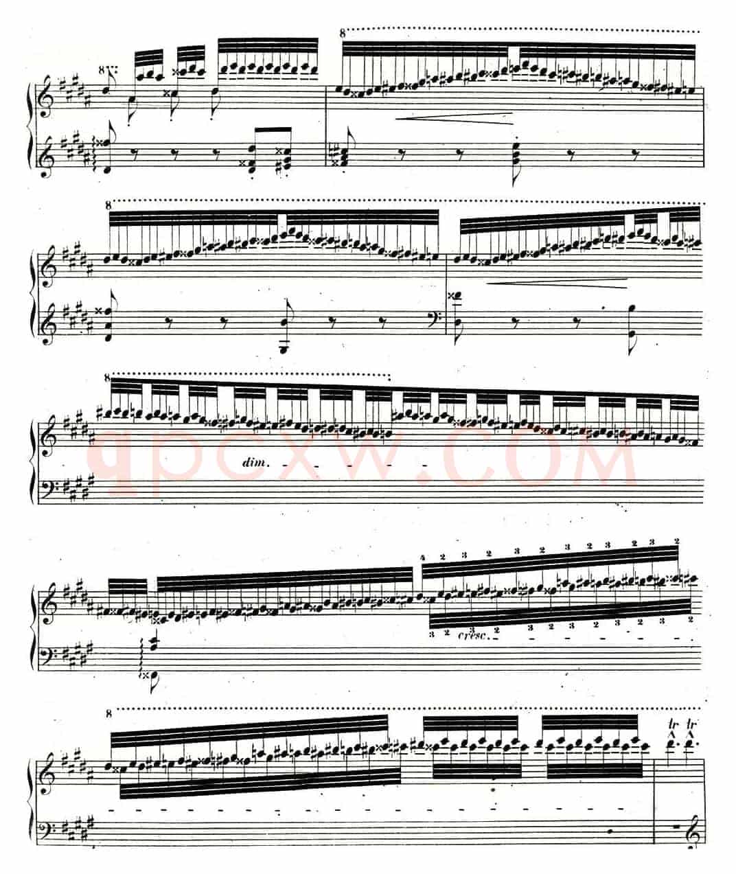 李斯特帕格尼尼大练习曲3