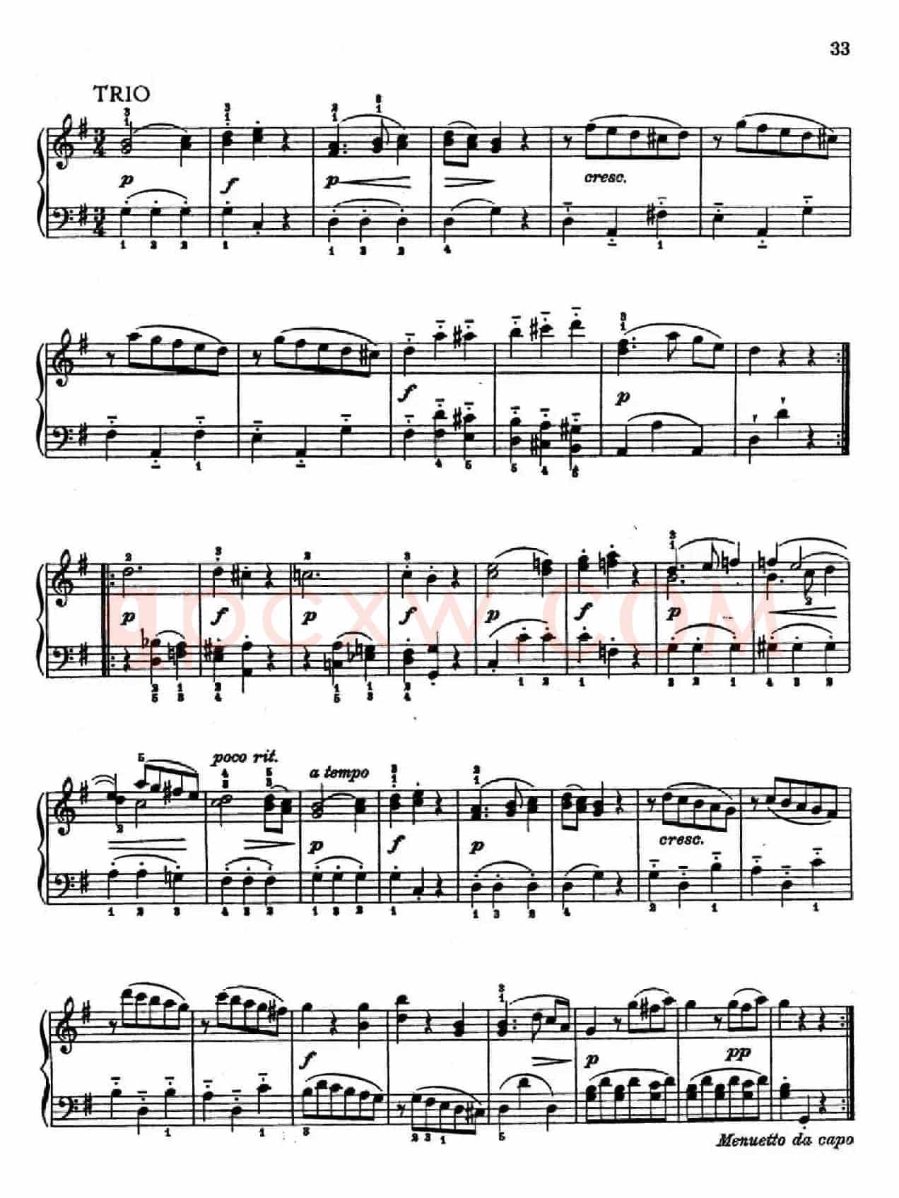 6 Viennese Sonatinas K.439b(6首维也纳小奏鸣曲·Ⅵ)