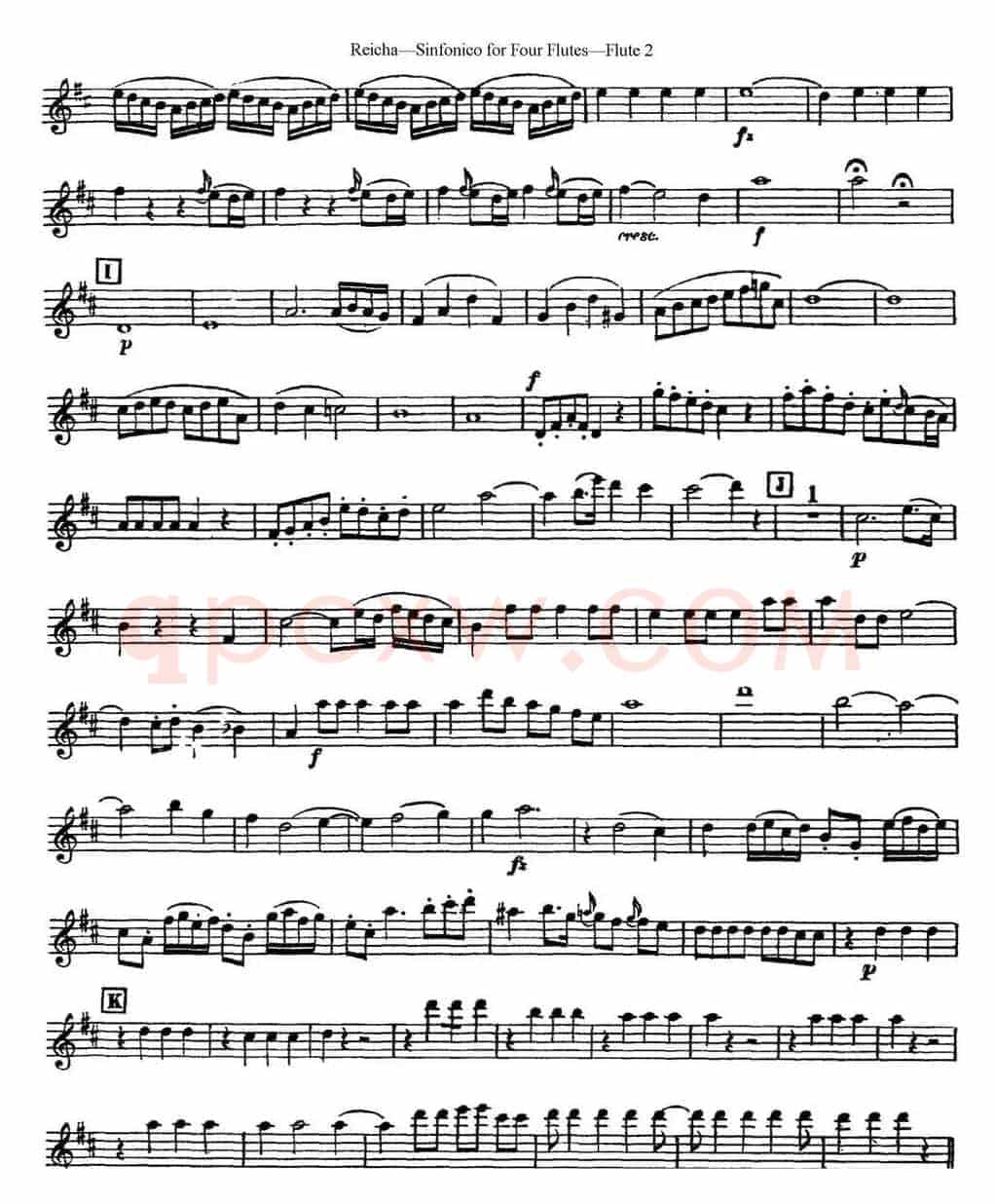 瑞查长笛四重奏（Flute 2）