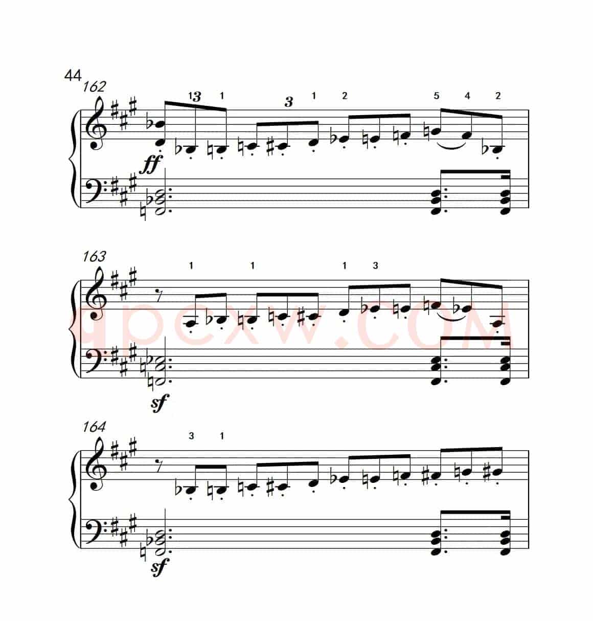 奏鸣曲 Opus 2 Nr.2 第四乐章（贝多芬奏鸣曲集 1）