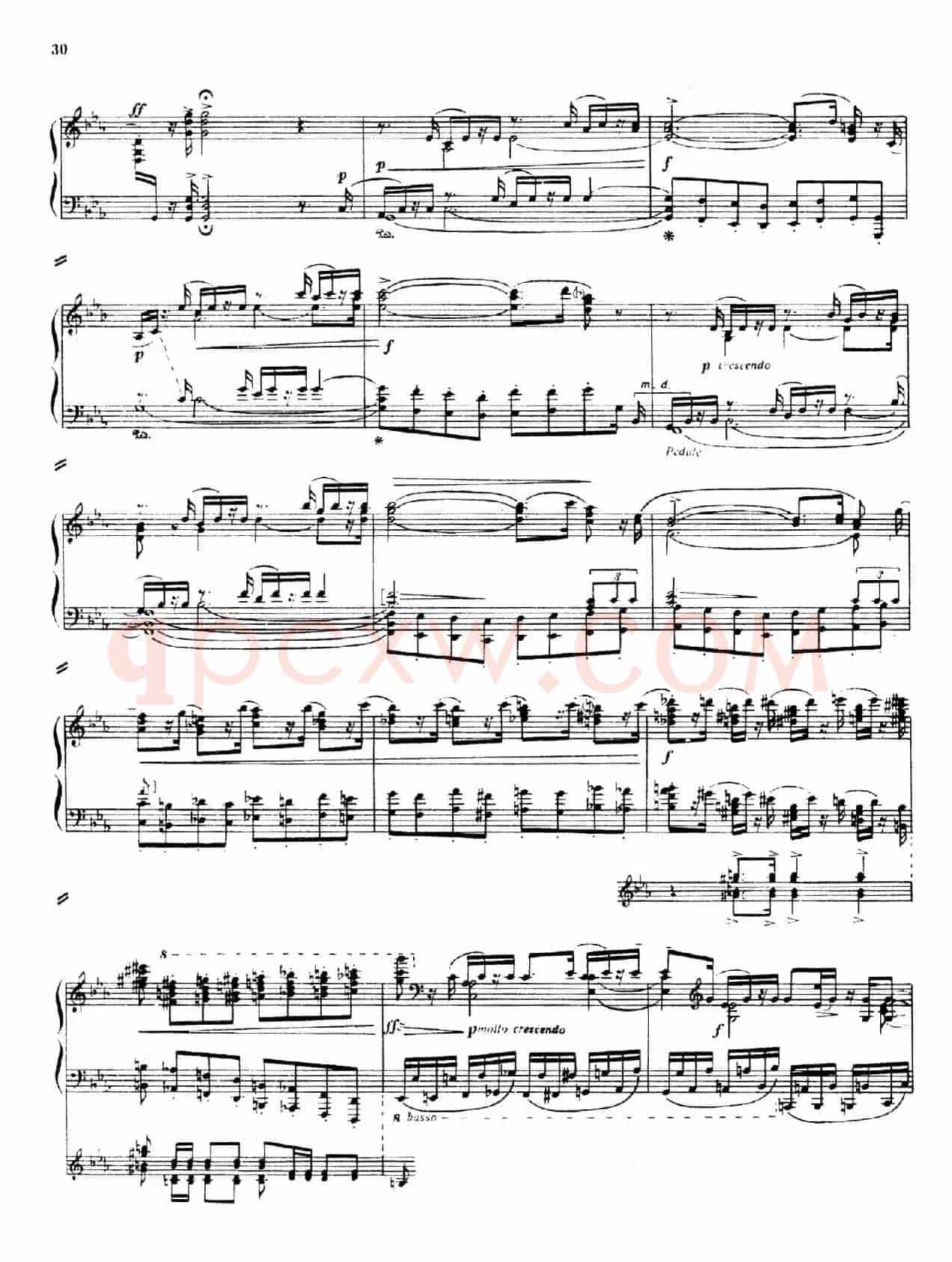 Piano Concerto No.2 in c Minor Op.50(c小调第二钢琴协奏曲·Ⅰ·双钢琴)