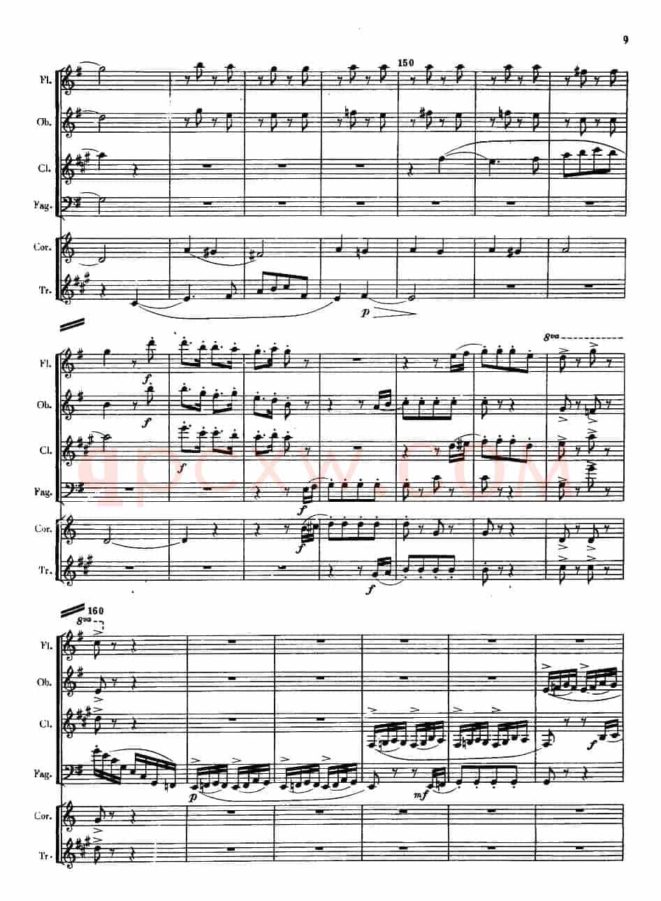 回旋曲（管乐六重奏）