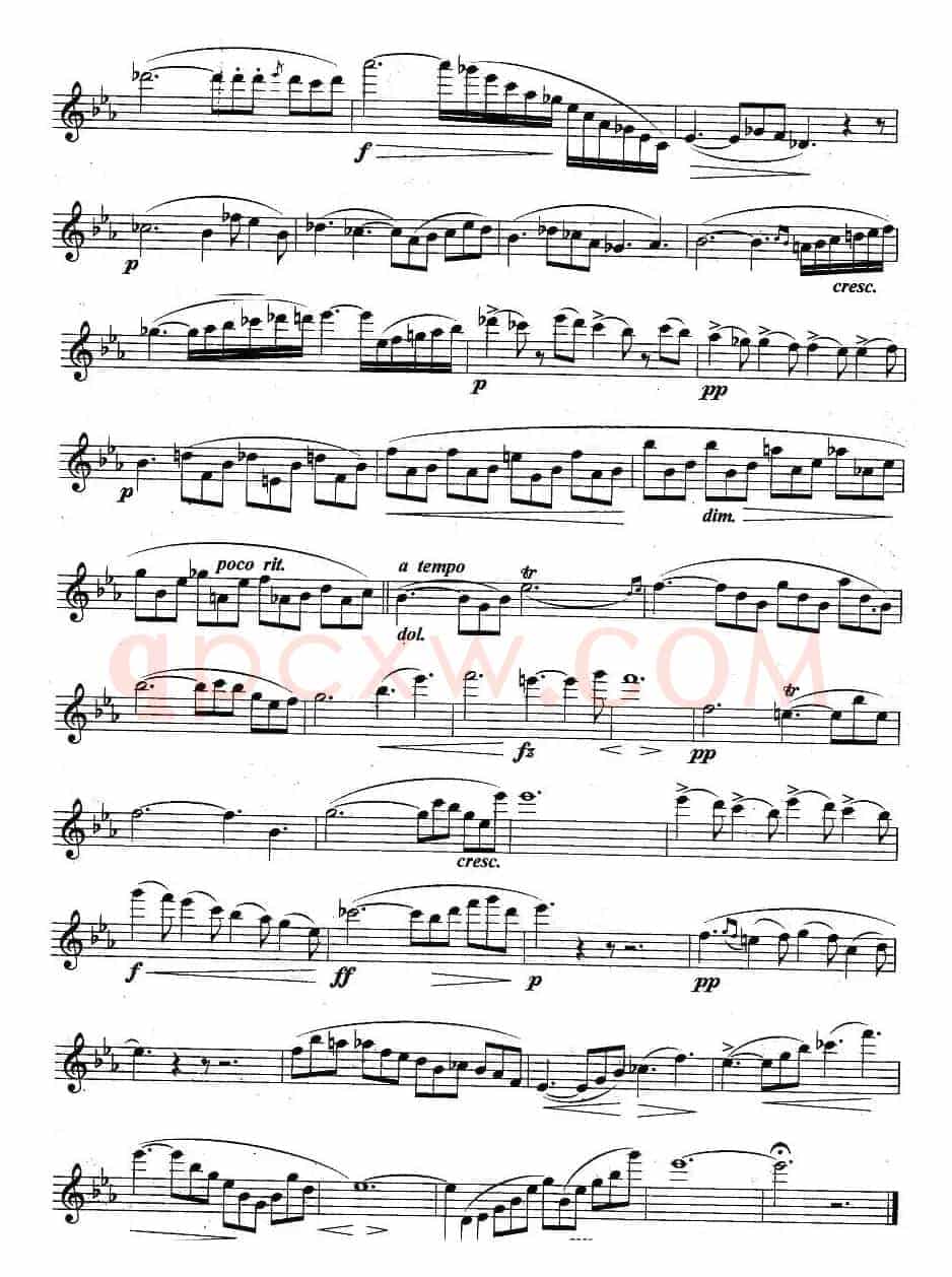 如歌的行板（波姆作曲版）