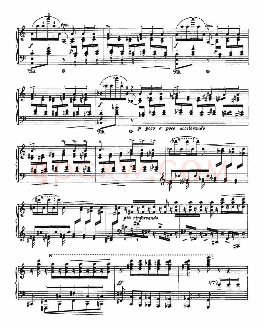 12首超级技巧练习曲：A Minor（A 小调）