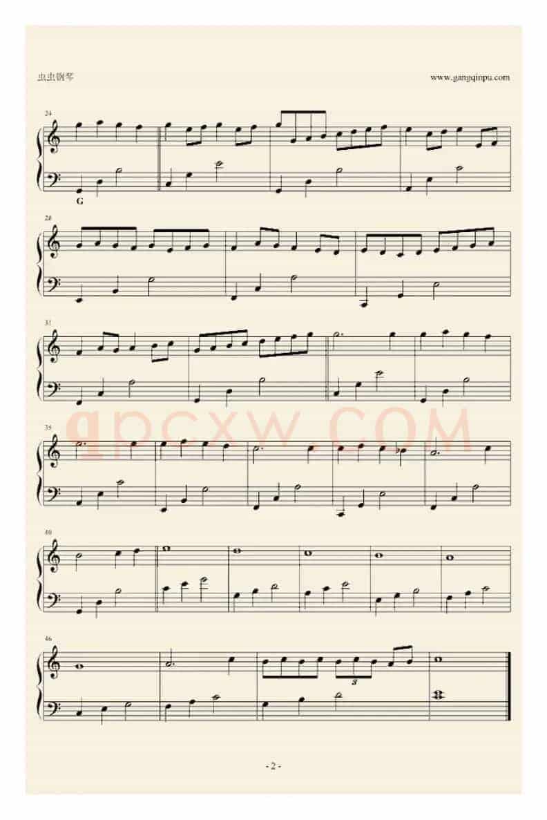 卡农（初学版）（王晨溢编曲版）