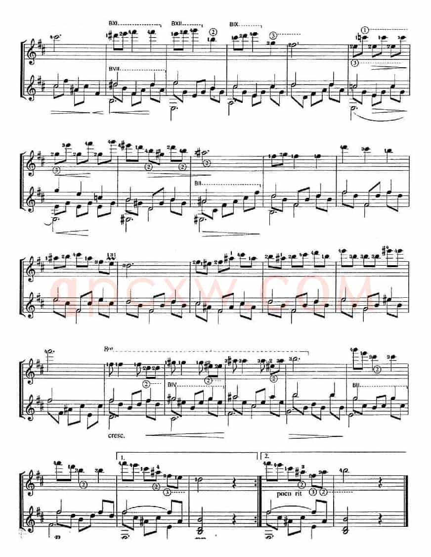 MOONLIGHT 月光（小提琴+吉他）