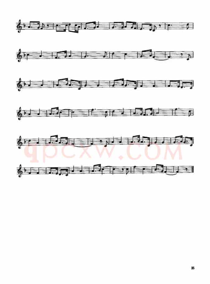 小号考级二级乐曲9首